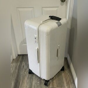 RIMOWA White Essential Trunk Plus Check-in Suitcase